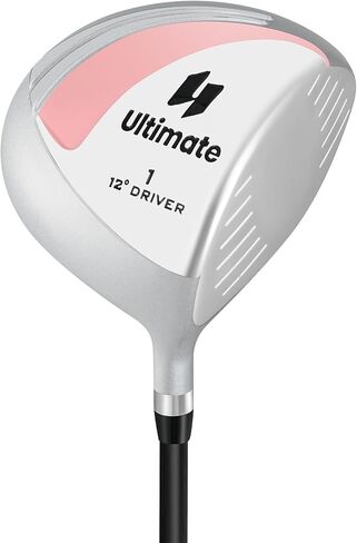 ULTIMATE Golf Driver for Women, Individual 460CC Driver with Graphite Shaft and Headcover for Beginners and Average Golfers, 12 Degree Golf Club Driver for Right Handed in Kuwait