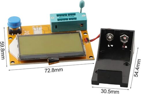 اختبار وتحليل جهد LCR-T4 اختبار الترانزستور 128*64 الخلفية LCD عالية سرعة الاختبار MOSFET حماية ديود الكشف in Kuwait