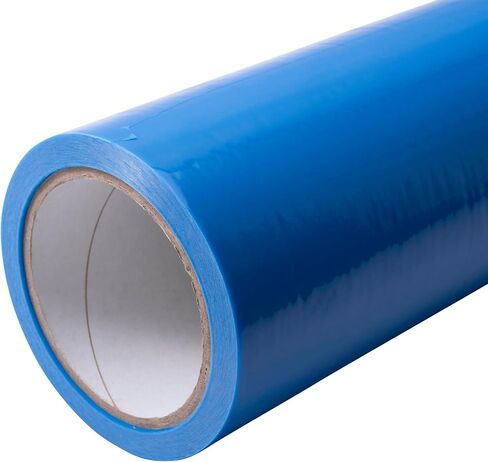 Brock Blue Collision Crash Wrap Film Blue with UV Inhibitor - 36 Inches x 100 Feet 4 mil Thick for Auto-Truck-Boat Transportation and Storage 4 Rolls/Case in Saudi Arabia