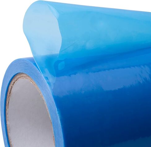 Brock Blue Collision Crash Wrap Film Blue with UV Inhibitor - 36 Inches x 100 Feet 4 mil Thick for Auto-Truck-Boat Transportation and Storage 4 Rolls/Case in Saudi Arabia