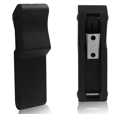 2 Pack Flexible Rubber Draw Latch, Stainless Steel Keeper Heavy Duty Storage Latch for Cooler, Boat & Tool Box - Black in Kuwait