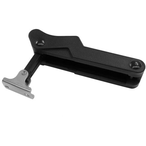 2 Pack Flexible Rubber Draw Latch, Stainless Steel Keeper Heavy Duty Storage Latch for Cooler, Boat & Tool Box - Black in Kuwait