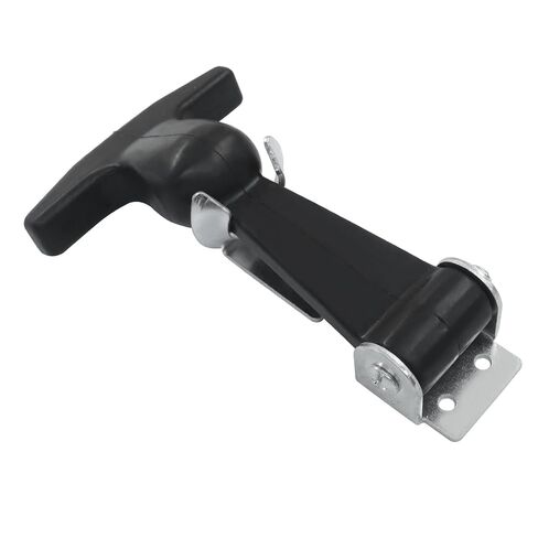 4 Pack T-Handle Draw Latches with Brackets Heavy Duty 304 Stainless Steel Flexible Rubber for Hood, Tool Box & Vehicle Engine in Kuwait