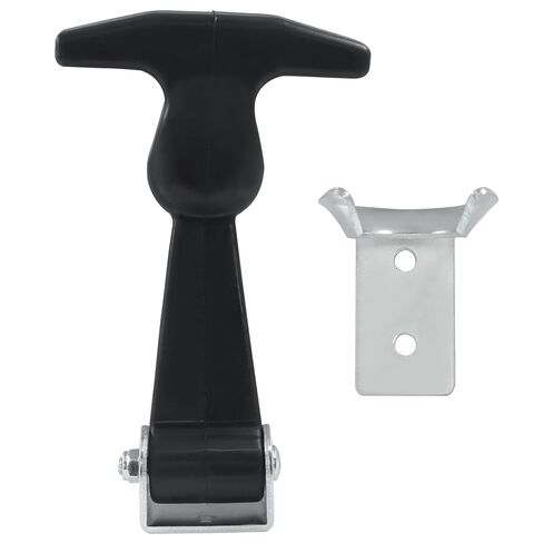 4 Pack T-Handle Draw Latches with Brackets Heavy Duty 304 Stainless Steel Flexible Rubber for Hood, Tool Box & Vehicle Engine in Kuwait