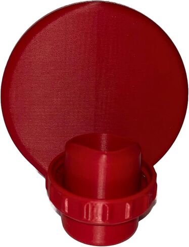Laundry Detergent Cap Holder with Drip Return – No-Mess Cup Rest for Large Detergent Bottles – Saves Detergent & Money (RED - Arm & Hammer, Persil, Purex, Xtra) in Saudi Arabia