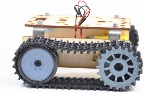 RC إصلاح نماذج 1 طبقة RC لهيكل الخزان بنة المحرك 3-9 فولت الزاحف الذكية مع TT مجموعة سبيكة الروبوتية لتقوم بها بنفسك سيارة روبوت in Saudi Arabia