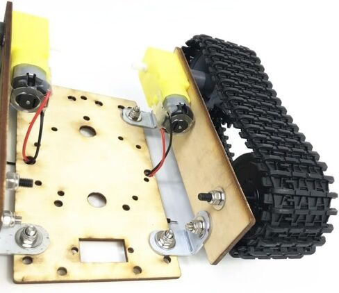RC إصلاح نماذج 1 طبقة RC لهيكل الخزان بنة المحرك 3-9 فولت الزاحف الذكية مع TT مجموعة سبيكة الروبوتية لتقوم بها بنفسك سيارة روبوت in Saudi Arabia