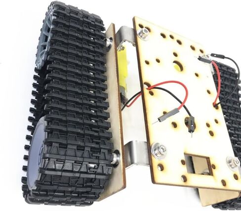 RC إصلاح نماذج 1 طبقة RC لهيكل الخزان بنة المحرك 3-9 فولت الزاحف الذكية مع TT مجموعة سبيكة الروبوتية لتقوم بها بنفسك سيارة روبوت in Saudi Arabia