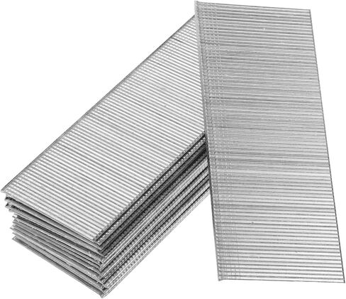 POPETPOP 1600Pcs Pneumatic Finish Nails for Woodworking Straight Nails for Molding Trim Durable Fasteners Portable Box for Furniture Crafting Remodeling in Saudi Arabia