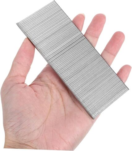 POPETPOP 1600Pcs Pneumatic Finish Nails for Woodworking Straight Nails for Molding Trim Durable Fasteners Portable Box for Furniture Crafting Remodeling in Saudi Arabia