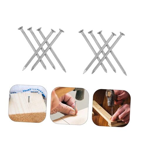 Alipis 500g Iron Finishing Nails Set Long Wood Wall Nails for Carpentry and Home Improvement Hardened Door Trim and in Saudi Arabia