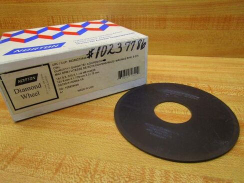 Norton SD220-R100B69-1/8 Diamond Grinding Wheel SD220R100B6918 in Saudi Arabia