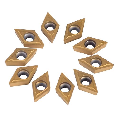 10pcs CNC Carbide Blade, Exquisite Workmanship Convenience to Replace Heat Resistance Carbide Inserts for Ordinary Steel and Stainless Steel Processing in Saudi Arabia
