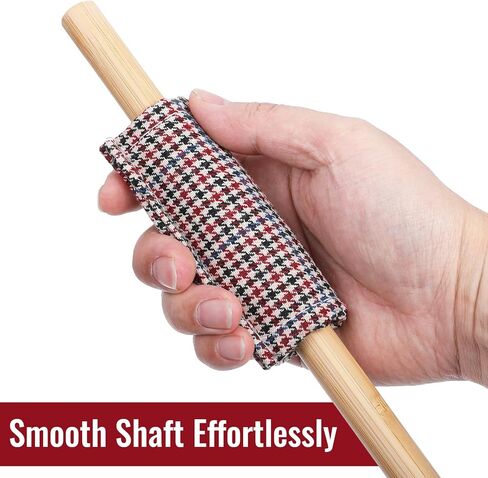 2 Pcs Billiard Cue Slicker, Professional Snooker Cleaning Cloth Tool Polyester Pool Cue Shaft Burnisher for Removing Chalk Dirt in Saudi Arabia