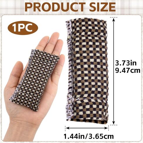 قطعة قماش تنظيف لحمام السباحة، منظف احترافي لعصي البلياردو، أداة تنظيف سنوكر من القماش المربع قابلة لإعادة الاستخدام - بني in Kuwait