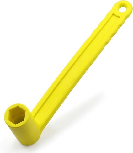 1-1/16" Marine Propeller Nut Wrench, Light Weight Rustproof Polymer Tool with Comfortable Grip, Fits Mercury Mercruiser Alpha OMC Johnson Evinrude Outboard, Yellow in Kuwait