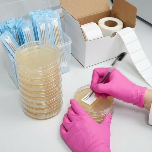 Alipis 10pcs Petri Dishes with Agar: Pre-Poured Nutrient Agar Plates - Petri Dishe for Science Experiments Science Kit Sealed Separately in Saudi Arabia