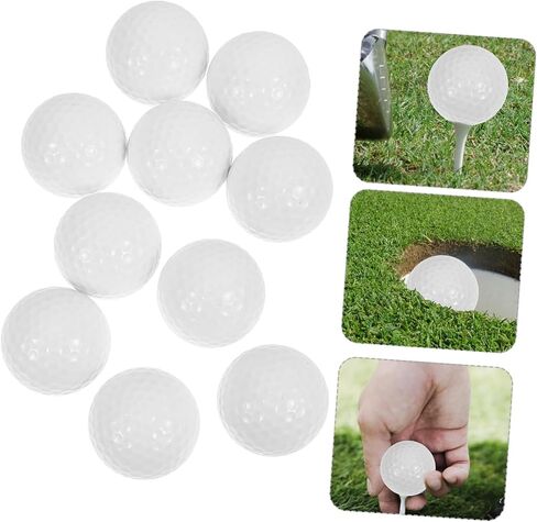 HANABASS Playground Golf Practice Balls 10 Pack Hitting Golf Balls for Training in Saudi Arabia