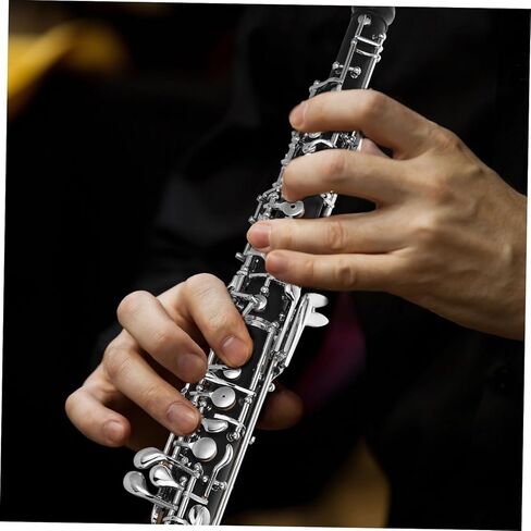 HANABASS 1 Set Oboe Instrument Oboe Reeds Musical Instruments 22 Key c Practice Wood Starter 22 Key Woodwind Instrument Synthetic Wood Gold-plated Buttons Black in Saudi Arabia
