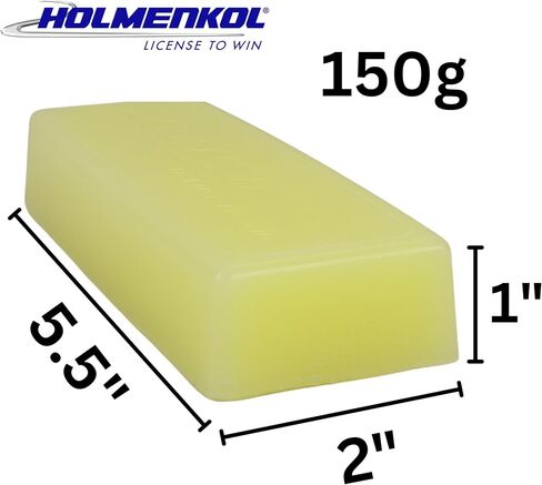 Holmenkol Alpha Mix - Yellow 150g Hydrocarbon Base Skiwax 24101 in Kuwait