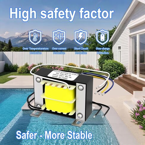محول 119T340 للمحول الكهربائي لسلامة حمامات السباحة والمنتجعات الصحية موديل Px300 12V 300W in Kuwait