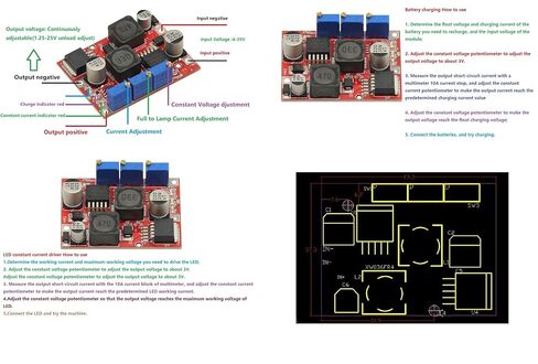 2Pcs LM2596S DC-DC XL6019 Step Up Down Boost Buck Voltage Power Converter Module Non-Isolated Constant Current Board in Saudi Arabia