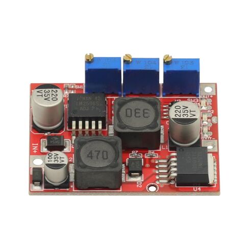 2Pcs LM2596S DC-DC XL6019 Step Up Down Boost Buck Voltage Power Converter Module Non-Isolated Constant Current Board in Saudi Arabia