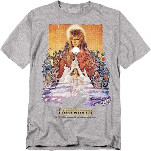Popfunk Classic Labyrinth David Bowie Goblin King Movie T Shirt & Stickers in Saudi Arabia