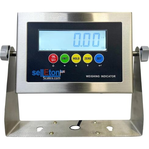 SellEton SL-7512-SS-C + مؤشر من الفولاذ المقاوم للصدأ ذو 5 شقوق لمقياس المقعد أو الأرضية/كابل التشغيل المنزلي in Saudi Arabia