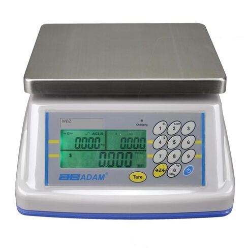 Adam Equipment WBZ 15a ميزان البيع بالتجزئة، سعة 15 رطلاً، إمكانية القراءة 0.005 رطل in Saudi Arabia