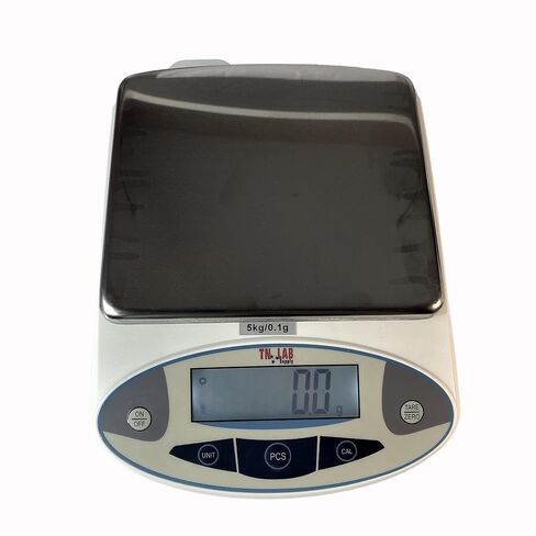 TN LAB Digital Electronic Scientific Scale 5kg Max - 0.1 g Precision Digital Laboratory Kitchen in Saudi Arabia