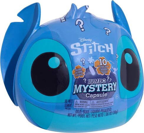 Just Play Disney Stitch Jumbo Mystery Capsule, 9 inch Figure, Surprise Outfits, Alien, Kids Toys for Ages 3 Up in Saudi Arabia