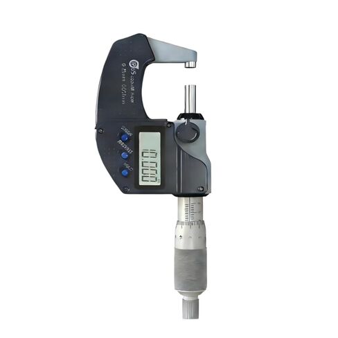 Micrometer for MITU.Toyo 293-340-30, 0-1 Range, 293-340 Outside Micrometer, 0-1 Range, 0.00005"/0.001mm Resolution, IP65, No Output, with Ratchet in Kuwait