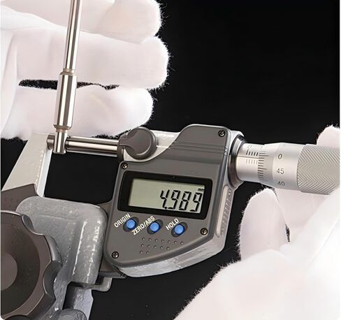 Micrometer for MITU.Toyo 293-340-30, 0-1 Range, 293-340 Outside Micrometer, 0-1 Range, 0.00005"/0.001mm Resolution, IP65, No Output, with Ratchet in Kuwait