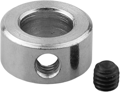 Shaft Lock Collar 8mm Inner Diameter Carbon Steel Screw Lock Ring Set of Mechanical Secure Fit and Rust Resistant Design in Kuwait