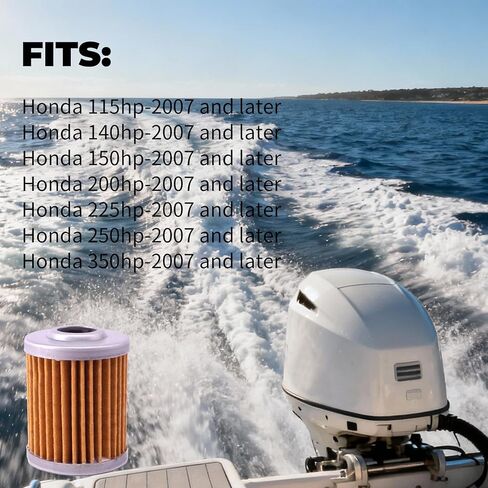 عنصر فلتر الوقود 16901ZY3003 متوافق مع Honda BF 115-225 HP استبدال محركات القوارب الخارجية 16901-ZY3-003 16911-ZY3-003 Sierra 18-79909 in Saudi Arabia