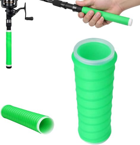 Cold Shrink Handle Cover, Professional Non-Slip Grip Wrap for Hand Tools and Sports Equipment, Enhanced Control in Wet Conditions, Durable 6.69-Inch Green Sleeve in Saudi Arabia
