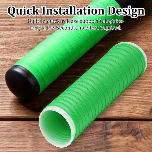 Cold Shrink Handle Cover, Professional Non-Slip Grip Wrap for Hand Tools and Sports Equipment, Enhanced Control in Wet Conditions, Durable 6.69-Inch Green Sleeve in Saudi Arabia