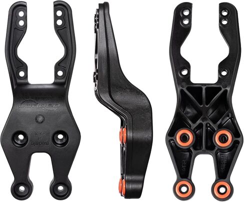 Loaded Zee Bracket Longboard Skateboard Truck Mounting System (Set of 2 with O-Rings) - Packaged in Kuwait