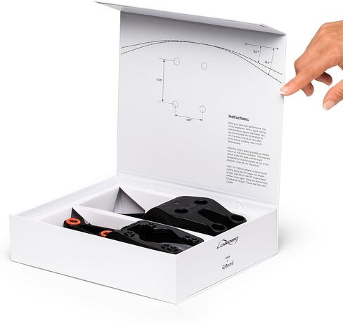 Loaded Zee Bracket Longboard Skateboard Truck Mounting System (Set of 2 with O-Rings) - Packaged in Kuwait