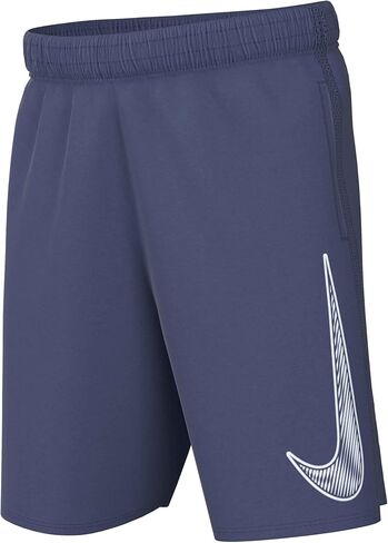 شورت التدريب Multi Dri-FIT من Nike للأطفال الكبار (شعار Swoosh كبير) - للأولاد والبنات in Saudi Arabia