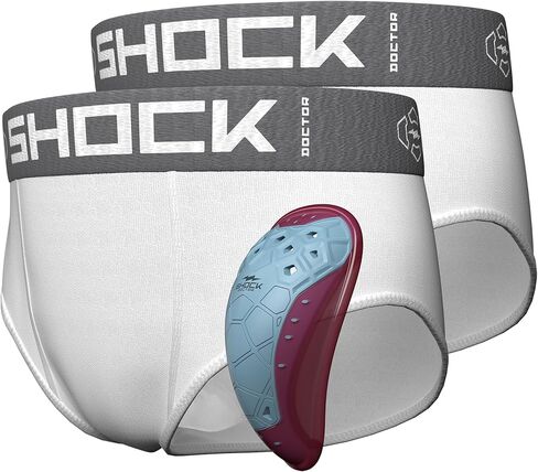 ملابس داخلية من Shock Doctor Core مكونة من قطعتين مع ملابس داخلية واقية من كأس BioFlex لجميع الرياضيين الرياضيين الذين يدعمون الشباب in Saudi Arabia