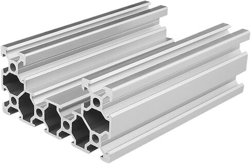 1 Piece Aluminum Profile 4080U V-Groove Extrusion Frame 100-1200 mm(600mm) in Saudi Arabia