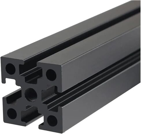 19 Pieces Aluminium Profile 1515 Extruded Frame for Anodised Linear Black 100mm 200mm in Saudi Arabia