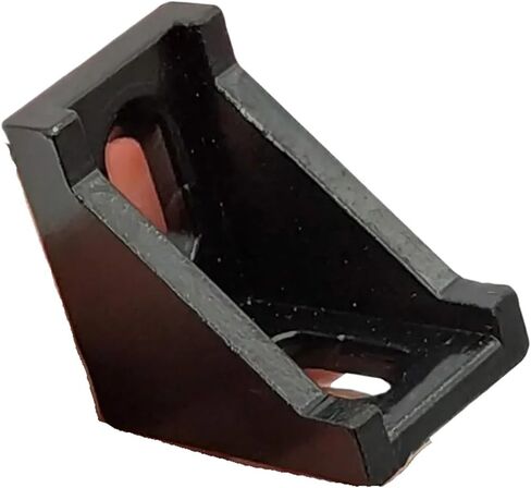 8pcs 20x28 Angle Bracket Right Angle 2020 Series Connector 2 Hole Aluminum Bracket for Aluminum Extrusion Profile with Slot 6mm in Saudi Arabia