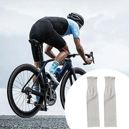 Leg Sleeves For Women | Ice Silk Leg Covers Bikes Sleeves Cycling Sun,Outdoor Cycling, Breathable Sun Protection for in Saudi Arabia