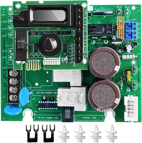 2026 GLX-PCB-RITE Control Board & GLX-PCB-DSP Display Board Set – Compatible with Hayward/Goldline Aqua Rite Saltwater Systems – Complete Pool Chlorinator Replacement Kit - Green in Saudi Arabia
