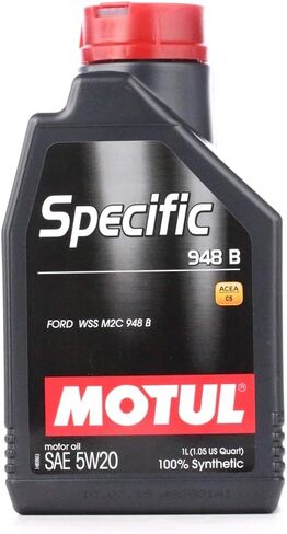 106352 Specific 948 B 5W-20 Synthetic Motor Oil, 5 Liter, 128. Fluid_Ounces, 1 gallon, 1 Pack in Saudi Arabia