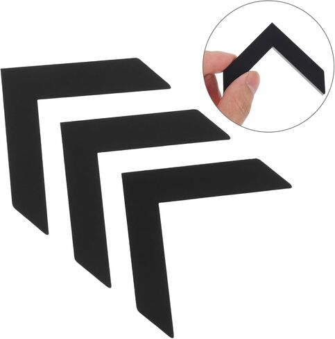 3pcs Bathroom Arrow Signs 7cm Matte Black Directional Wall Decals Waterproof Restroom Door Stickers for Home and Business Use in Saudi Arabia