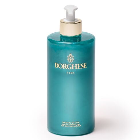 Borghese Bagno di Vita Phaming Foaming Bath & Duffe Gel - Armatherapy Hydrating Body Wash with Thyme و Chamomile و Sweet Almond Oil لجميع أنواع البشرة in Saudi Arabia